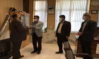 نشست صمیمانه ریاست محترم  دادگستری و دادستان عمومی و انقلاب شهرستان فامنین با مدیر شبکه بهداشت و درمان