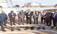 آئین کلنگ زنی ساختمان ستاد شبکه و مرکز شهرستان فامنین