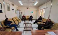 جلسه هماهنگی سرپرست مرکز بهداشت با سرپرست بیمارستان امام حسن ع شهرستان فامنین برگزارشد 