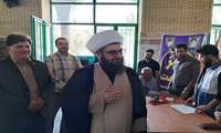 برگزاری میز خدمت به مناسبت ۵ مردادماه سالروز اقامه اولین نماز جمعه کشور