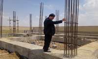 کار ساخت پروژه مرکز جامع خدمات سلامت روستای نگار خاتون به مرحله بتون ریزی رسید