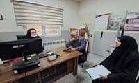 پایش کارشناسان ستاد مرکز بهداشت شهرستان فامنین از مرکز خدمات جامع سلامت شهری فامنین 