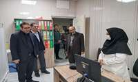 بازدید فرماندار شهرستان فامنین از مرکز خدمات جامع سلامت شهری فامنین 