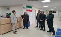 بازدید مهندس مهدی مرادی ریاست مرکز بهداشت شهرستان فامنین به همراه سیادت بخشدار بخش پیخشور. از مرکز خدمات جامع سلامت روستایی تجرک