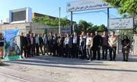 برگزاری همایش پیاده روی و صرف صبحانه سالم در راستای گرامیداشت هفته جمعیت