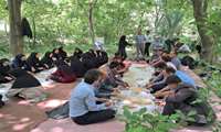 مراسم کوهپیمایی در روستای زیبای قلعه جوق توسط کارکنان شبکه بهداشت ودرمان شهرستان فامنین به مناسبت هفته ملی جمعیت